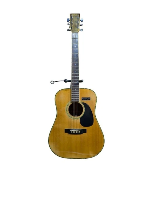 ギター Japan Vintage Yamaki Deluxe Folk No.15 YAMAKI DELUXE FOLK No.15 Vintage Acoustic Guitar 000/Triple-O Size
