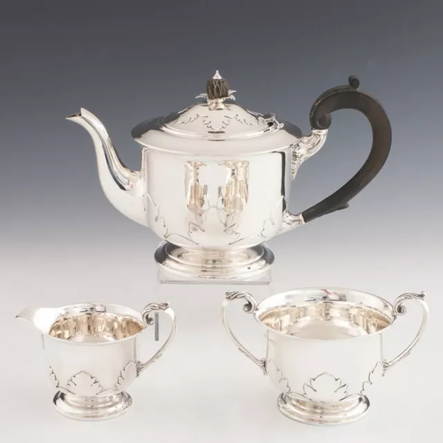 Set da tè argento sterling Chester 1924