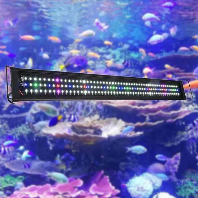 156 LED Aquarium Light Full Spectrum For Freshwater Marine 40"- 50" Fish Tank
