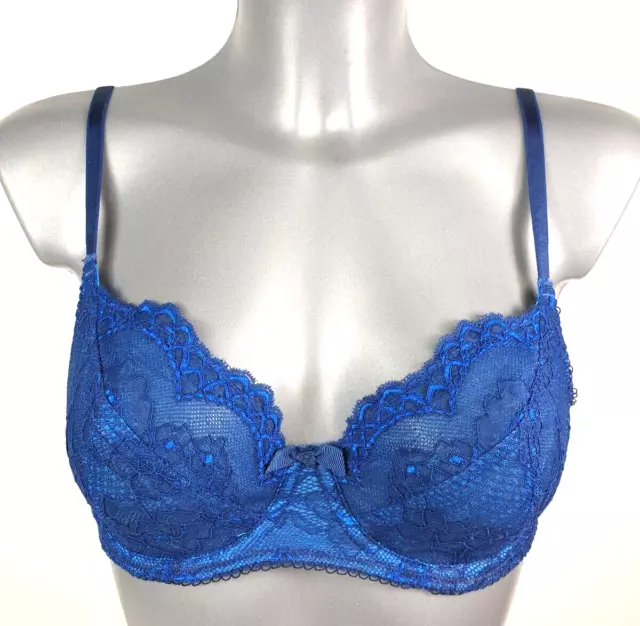 GOSSARD SUPERBOOST LACE Bra Non-Padded Plunge Underwired Bras Lingerie  £19.95 - PicClick UK
