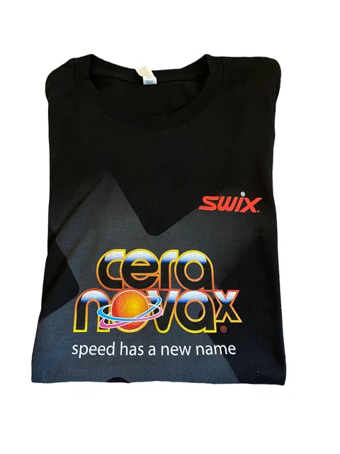 Swix Cera Nova X T Shirt Men's XL - Black - Speed Has A New Name Swix Cera Nova X T Shirt Men's XL - Black - Speed Has A New Name