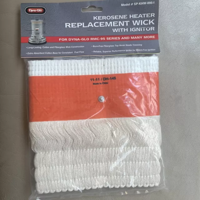 DYNA-GLO Kerosene Heater Wick with Igniter (SP-KHW-095-1)-T
