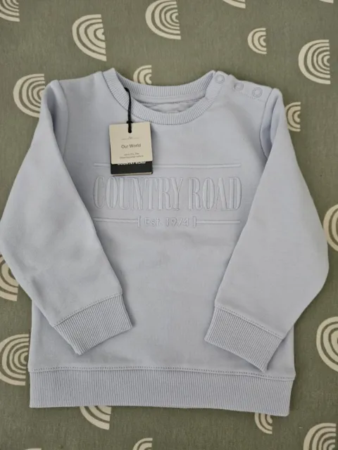 Country Road Baby Boys Heritage Jumper Size 12-18m (1) BNWT