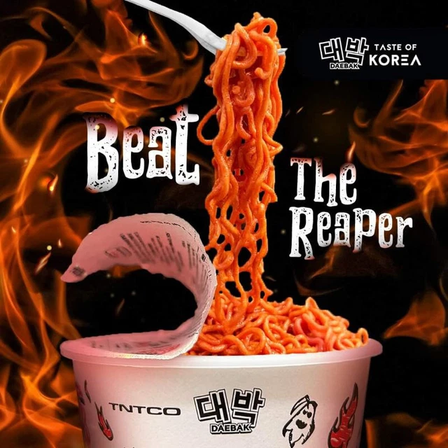 INSTANT NOODLES DAEBAK Carolina Reaper Spicy Chicken Flavour 78g