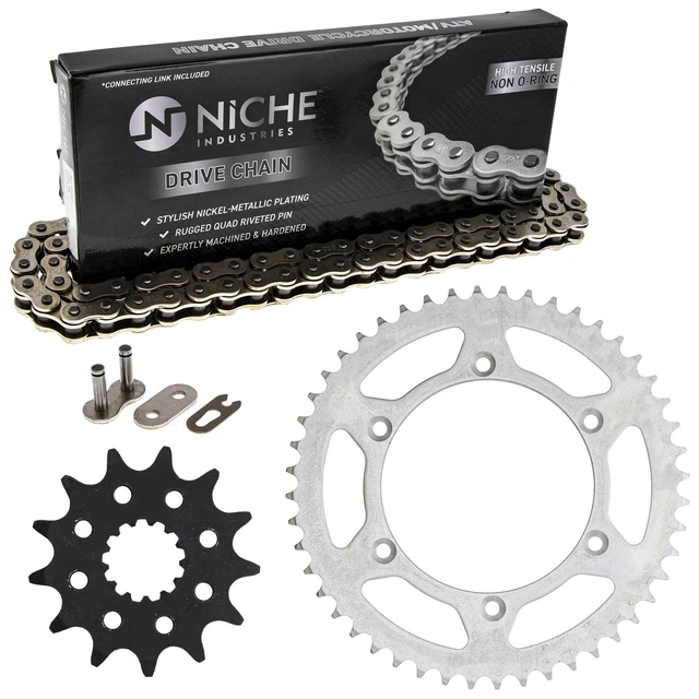 Pignone Catena Set per Yamaha YZ450 13/48 Dente 520 Anteriore Retro Kit Combo
