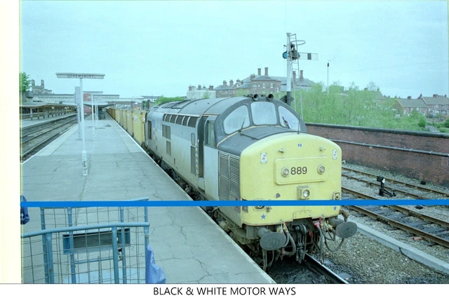 TRAIN NEGATIVES Class 37 889In Railfreight Construction Livery £0.99 ...