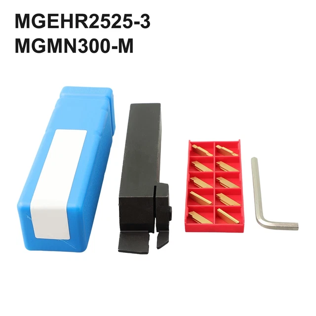 Porte-outil De Tournage à Rainurer CNC MGEHR – Modèle KTGFR2525M16 – Pour Inserts TGF32R – Acier Allié
