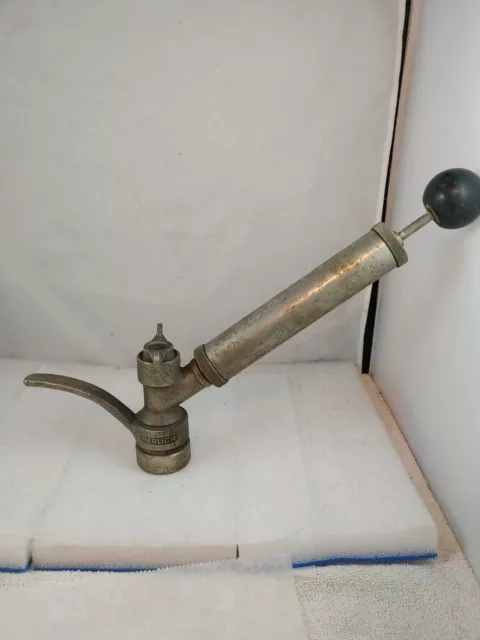 Vintage Milwaukee Slant Perlick Beer Keg Barrel Pump Tap Tapper (S1)