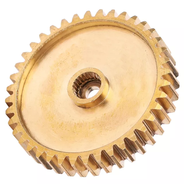 Spur Gear Brass 40Tooth For Servo 25 Tooth Spline 0.8 Mod Industrial Robot Part❤