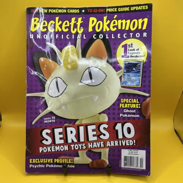Beckett Pokemon Unofficial Collector Magazine November 2008 Issue 108