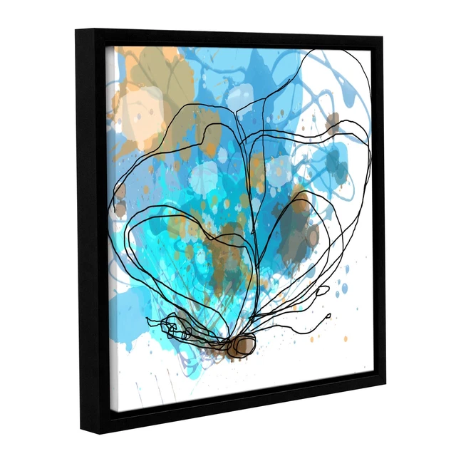 Irena Orlov's 'Butterfly 11' Gallery Wrapped Floater-framed Multi Small