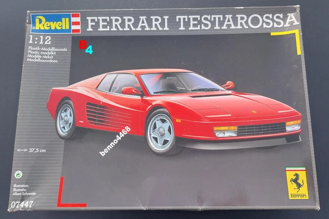 REVELL 1:12 FERRARI Testarossa rot Kit Bausatz OVP NEU EUR