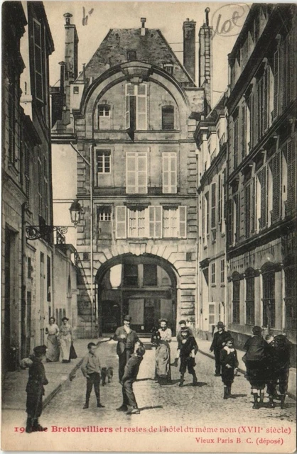 CPA PARIS - Bretonvilliers et remains de lhotel du meme name (52340)