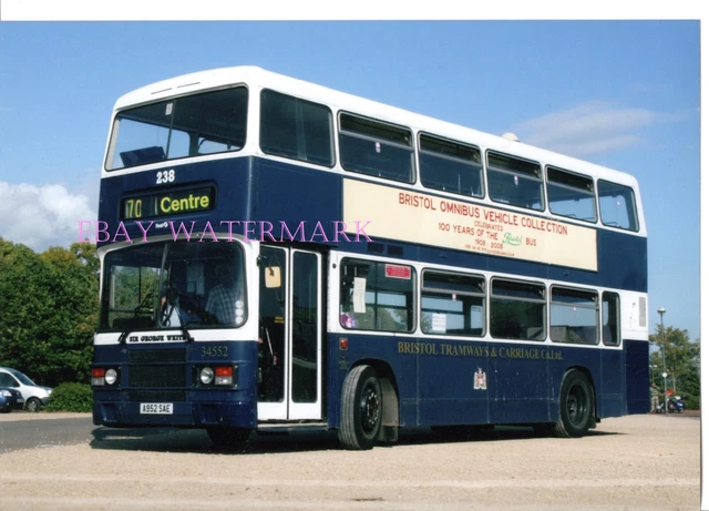 BUS PHOTO LEYLAND Olympian Roe A952 SAE In Bristol Tramways Colours 