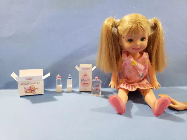 Barbie Doll 1:6 Miniature Baby Doll Ultrasound / Sonogram Envelope