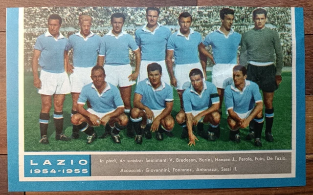 Fotoformina Originale COMO 1954/55, Lo Sport Illustrato, Italie