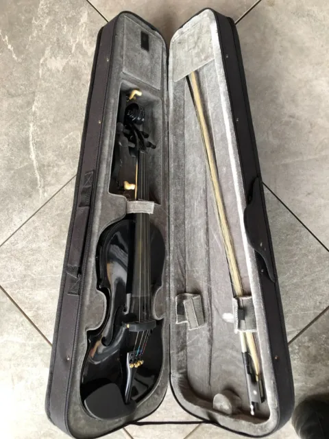 Harley Benton HBV 800BK schwarze digitale Geige - Top Zustand, £ 130