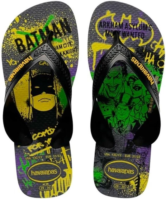 Havaianas batman flip flops sale