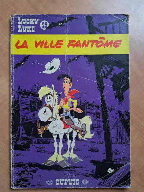 BD EO LUCKY LUKE 25 - La ville fantôme - MORRIS - 1965