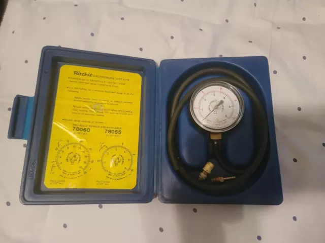 Yellow Jacket 78060 Gas Pressure Test Kit, by Ritchie