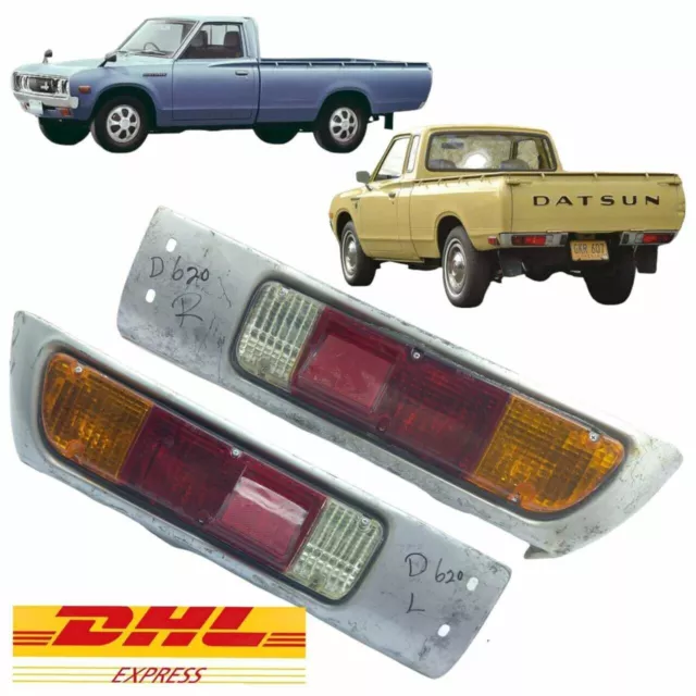 Datsun 620 Red Tail Light Assembly Lamp Lh Rh Genuine Fit Pickup Truck