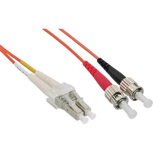 Cavo duplex in fibra ottica InLine®, LC/ST 50/125μm, 3m