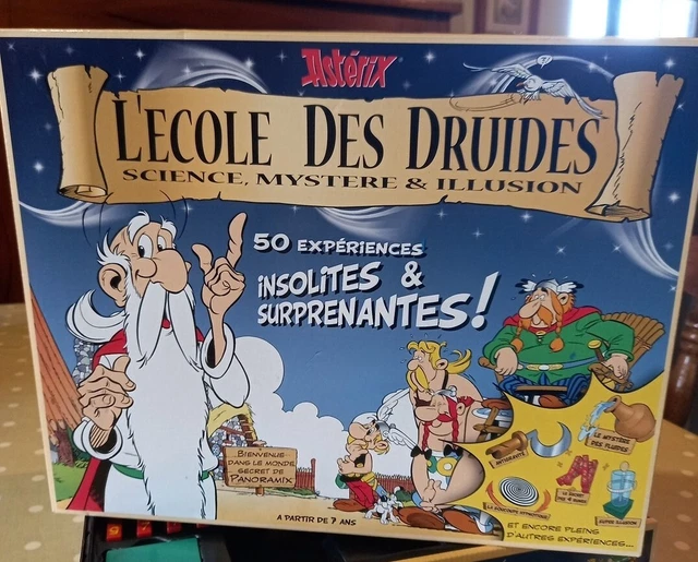 L'ÉCOLE DES DRUIDES Astérix Science mystère et illusion complet 7 + Ans