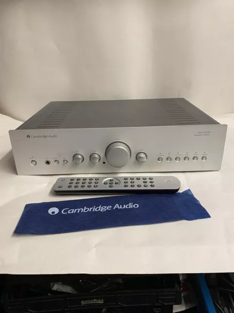 Cambridge Audio Azur 640a Integrated Amplifier Silver With Remote Control