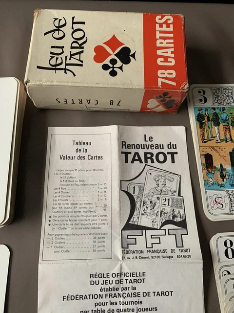 Jeu De Tarot Ancien 78 Cartes – Smir Edition – TRES RARE – Sans Notice
