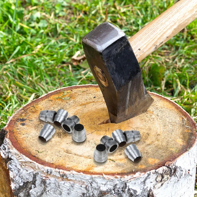 20 pz cunei cuneo ascia di ferro asce da giardinaggio cunei abbattimento albero lucido