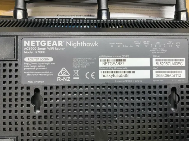 Modem router Netgear AC1900 Nighthawk NON TESTATO (OFFERTE BENVENUTE) 3