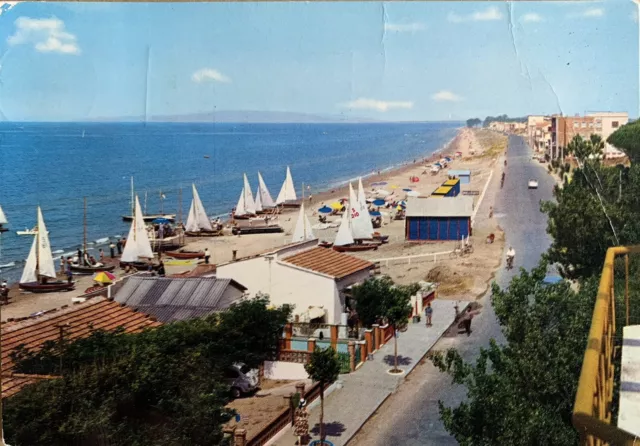 Cartolina Follonica Grosseto viaggiata marcofilia