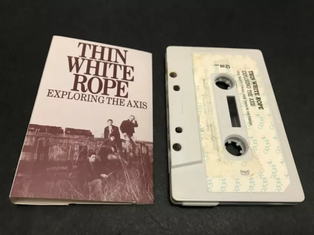 THIN WHITE ROPE Exploring The Axis Cassette Tape $19.00 - PicClick AU