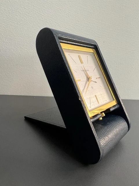 Sveglia da Viaggio/Orologio da Tavolo Jaeger-LeCoultre Originale Vintage
