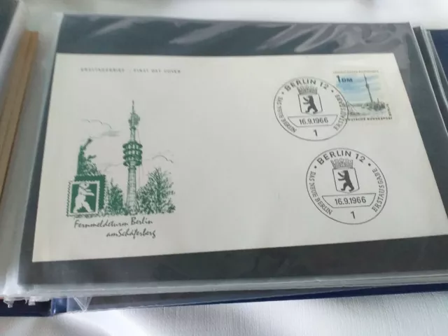 Briefmarken FDC Berlin  1966 Minr 264 2