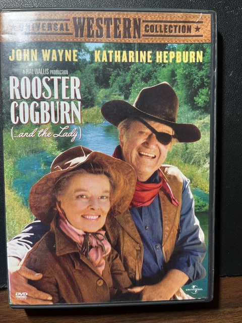 Rooster Cogburn (DVD, 1975) Universal Western Collection John Wayne ~Very Good