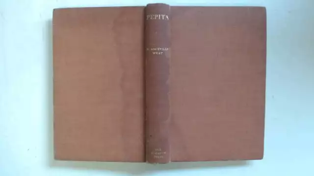 Pepita V.Sackville-West 1937 Hogarth Press - Good