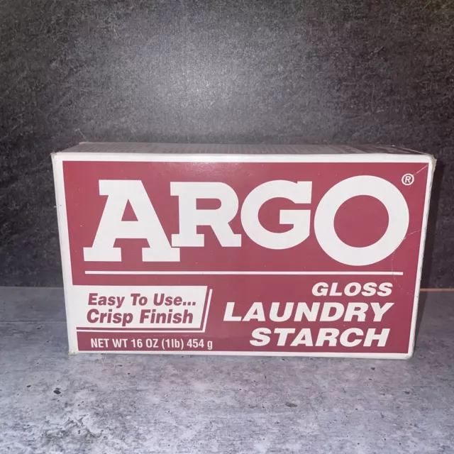 ARGO Gloss Laundry Starch Remove Greasy Spots