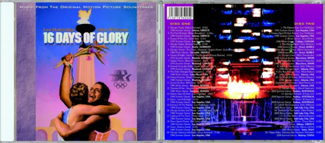 SC - 16 DAYS OF GLORY (Complete Motion Score) - Lee Holdridge / John Williams