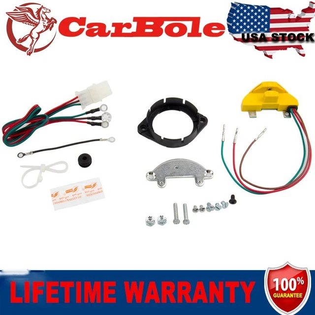 POINTS ELIMINATOR KIT For GM V8Engines Single and Dual Point 12V