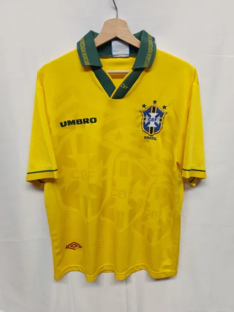 Maglia Calcio Brasile Home 1994 Shirt Trikot Maillot Camiseta Jersey Brasil