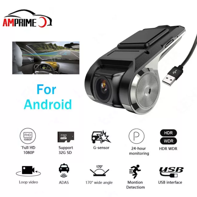 1080P HD Auto Kamera G-sensor DVR Dash Cam Video Camera Recorder mit 32GB