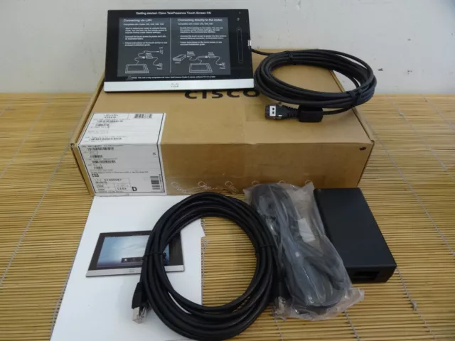 NEU Cisco CTS-CTRL-DVC8 TelePresence Touch 8-inch for Integrator NEW in OPEN BOX