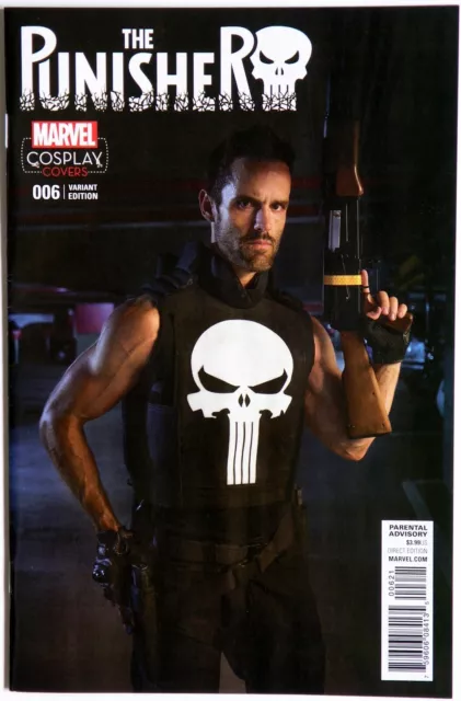 Punisher #6 Vol 11 Cosplay Variant - Marvel Comics - Becky Cloonan - S Dillon