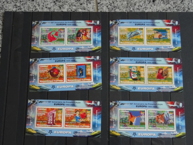 Prophila Collection Briefmarken Peru 2030-2033 Postfrisch – 2005, 50 Jahre Europamarken, Marke Auf Marke
