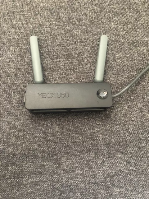 Original Microsoft XBOX 360 Wireless Networking Adapter WLAN USB Antenne Schwarz