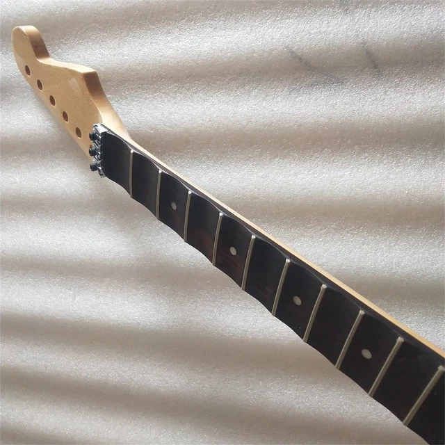 Manico Per Chitarra Elettrica 22 Tasti Mogano E Palissandro Scala 25,5" Finitura Opaca