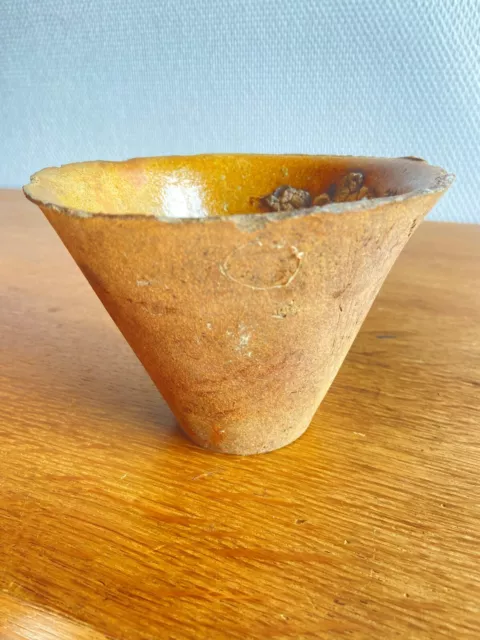 pot vase terre cuite vernissée  bougie