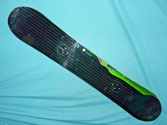 BURTON VAPOR SNOWBOARD 159cm Made in VERMONT 3D inserts no bindings   $185.00 - PicClick