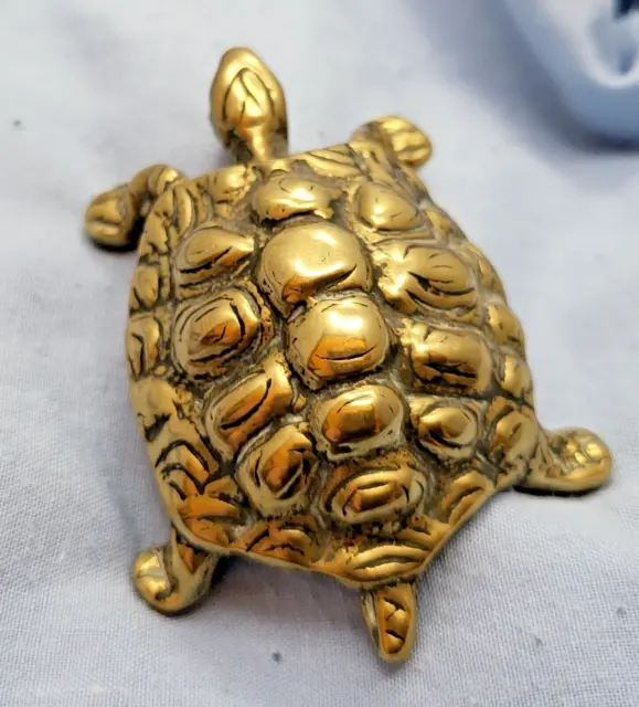 Antique Turtle Vintage Tortoise Old Victorian Oriental Retro Gold Lustre  Retro